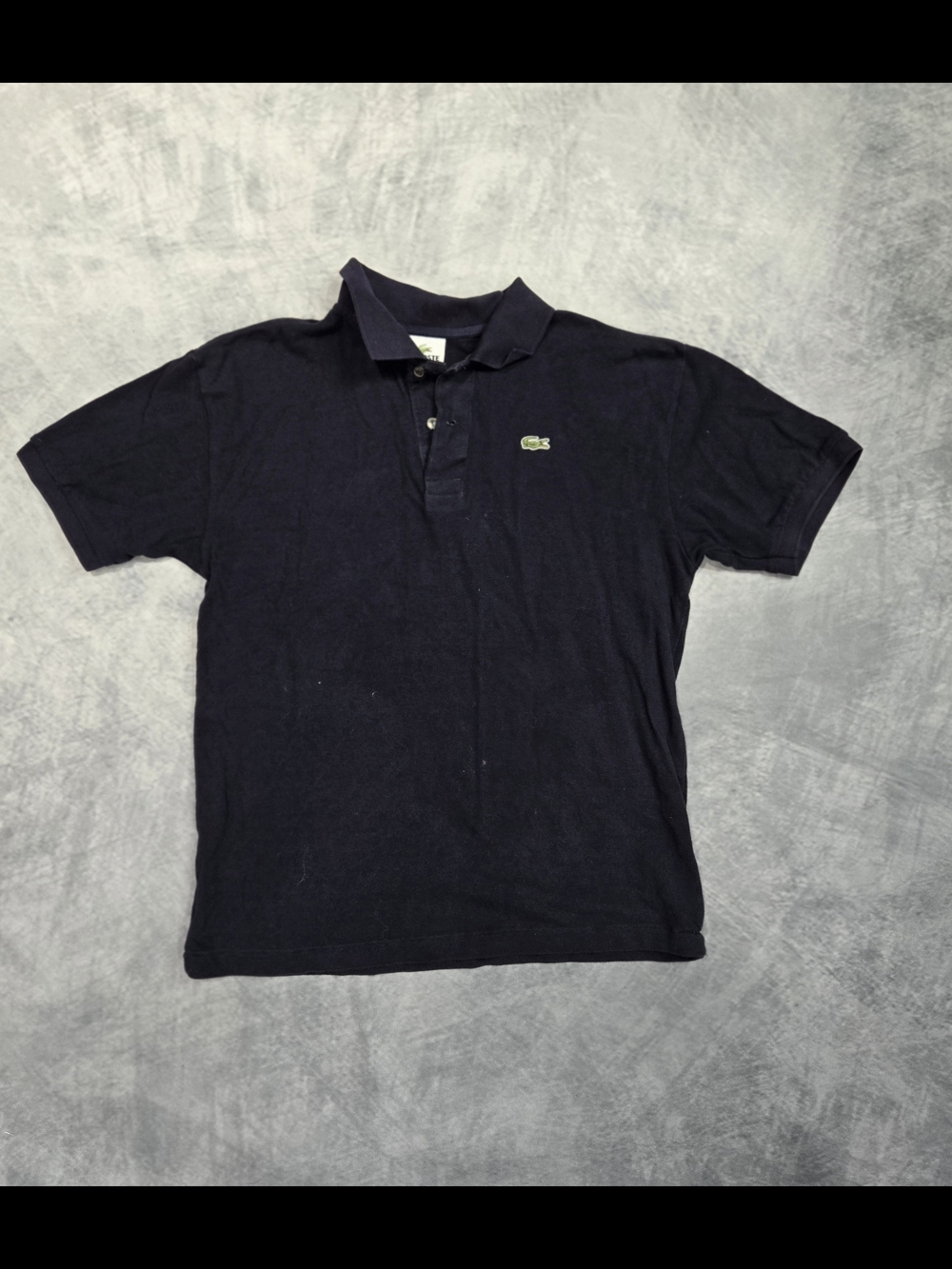 Lacoste Men's Navy Classic Pique Polo Shirt